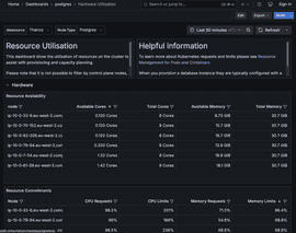 EDB Docs - EDB Postgres AI Innovation Release - Postgres dashboards