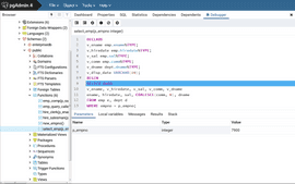 EDB Docs - EDB Postgres Advanced Server v18 - Running the debugger
