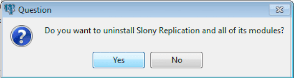 The Slony Replication Uninstaller