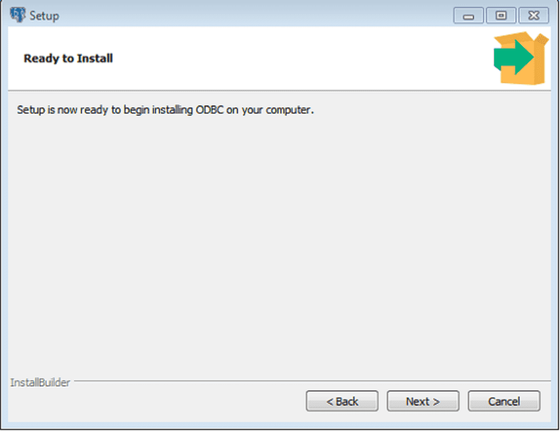 EDB Docs - ODBC Connector v13 - Installing the ODBC Connector on Windows