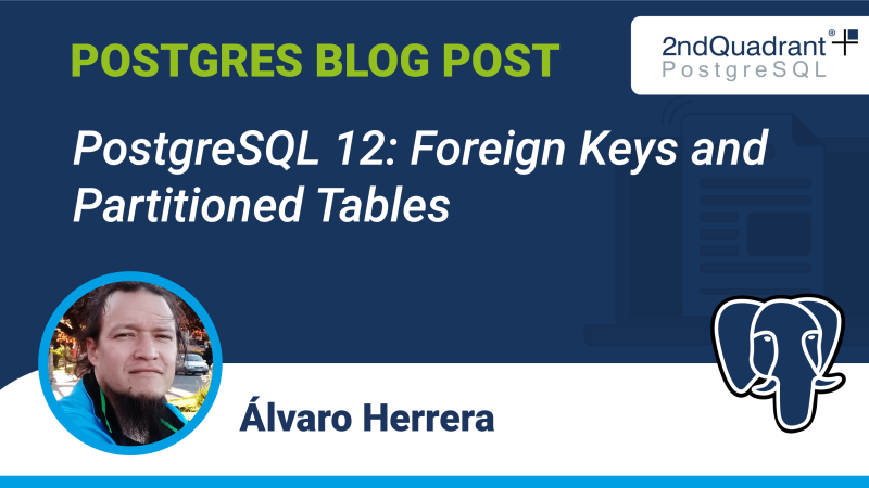PostgreSQL 12: Foreign Keys and Partitioned Tables