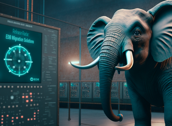 Elephant Near Radar Screen