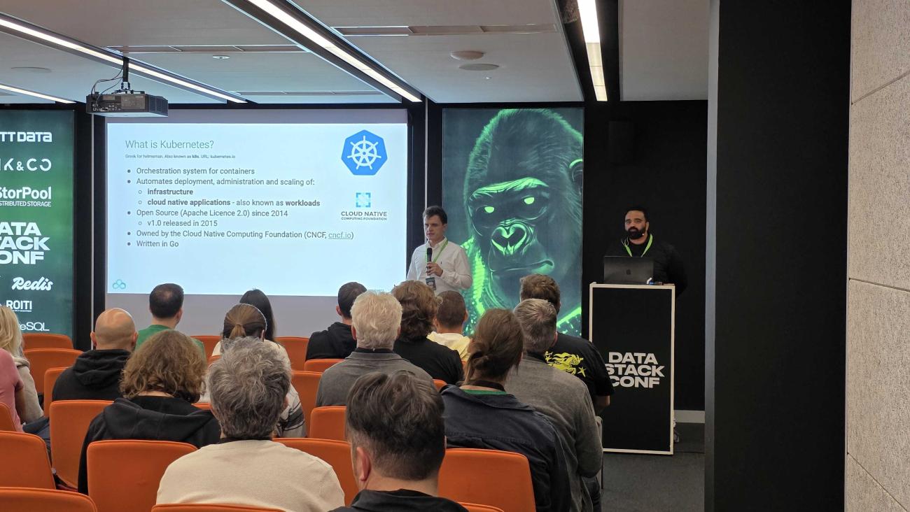 John Long and Danish Khan for their workshop on CloudNativePG