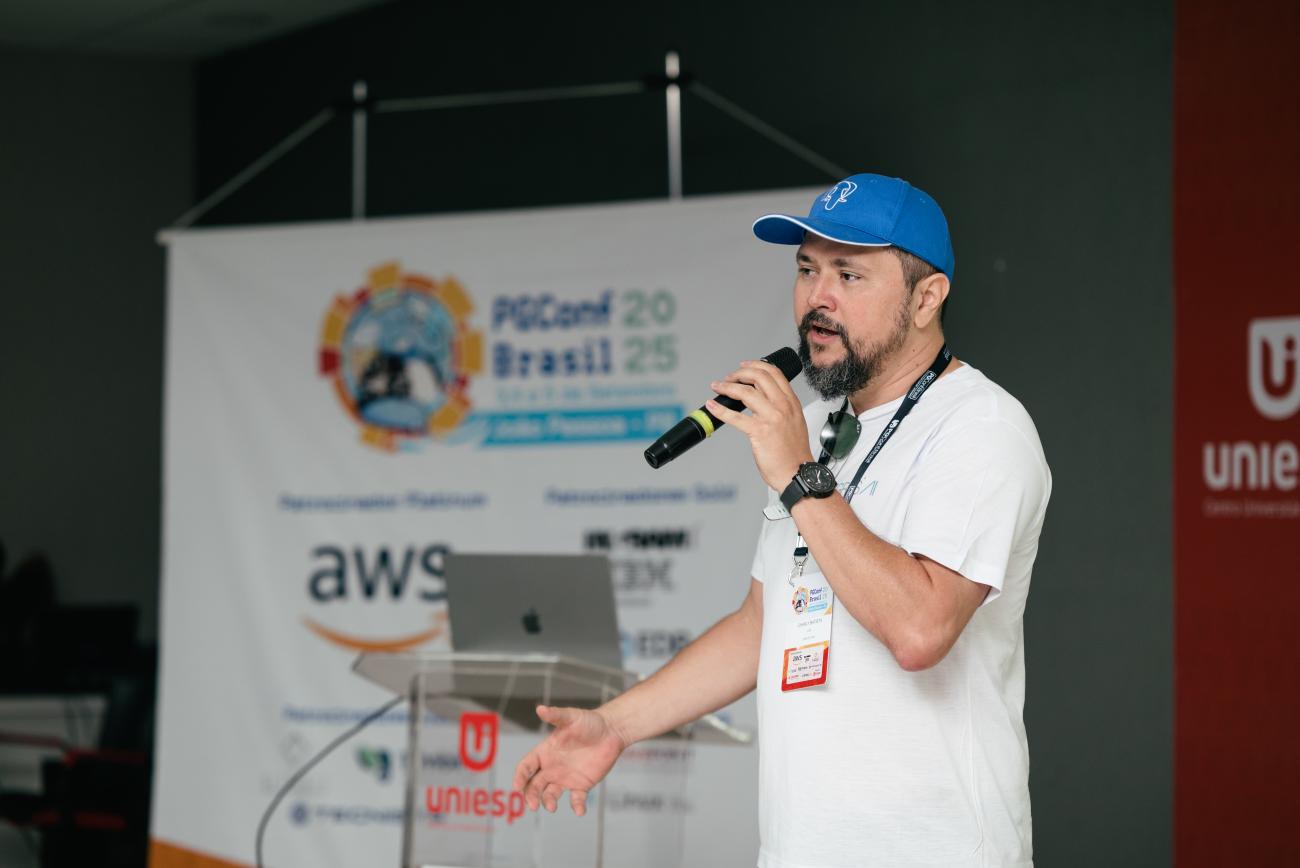 Charly Batista during his talk