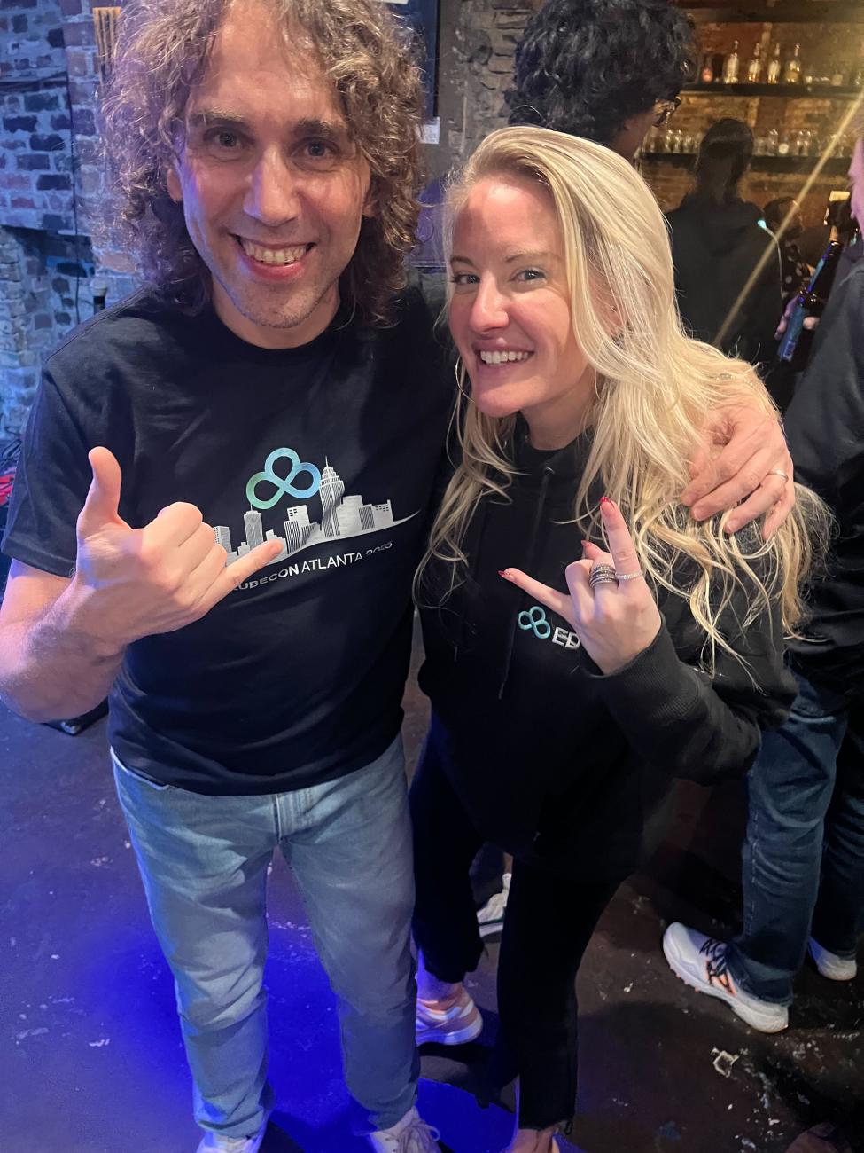 Gabriele and Taylor Johnson