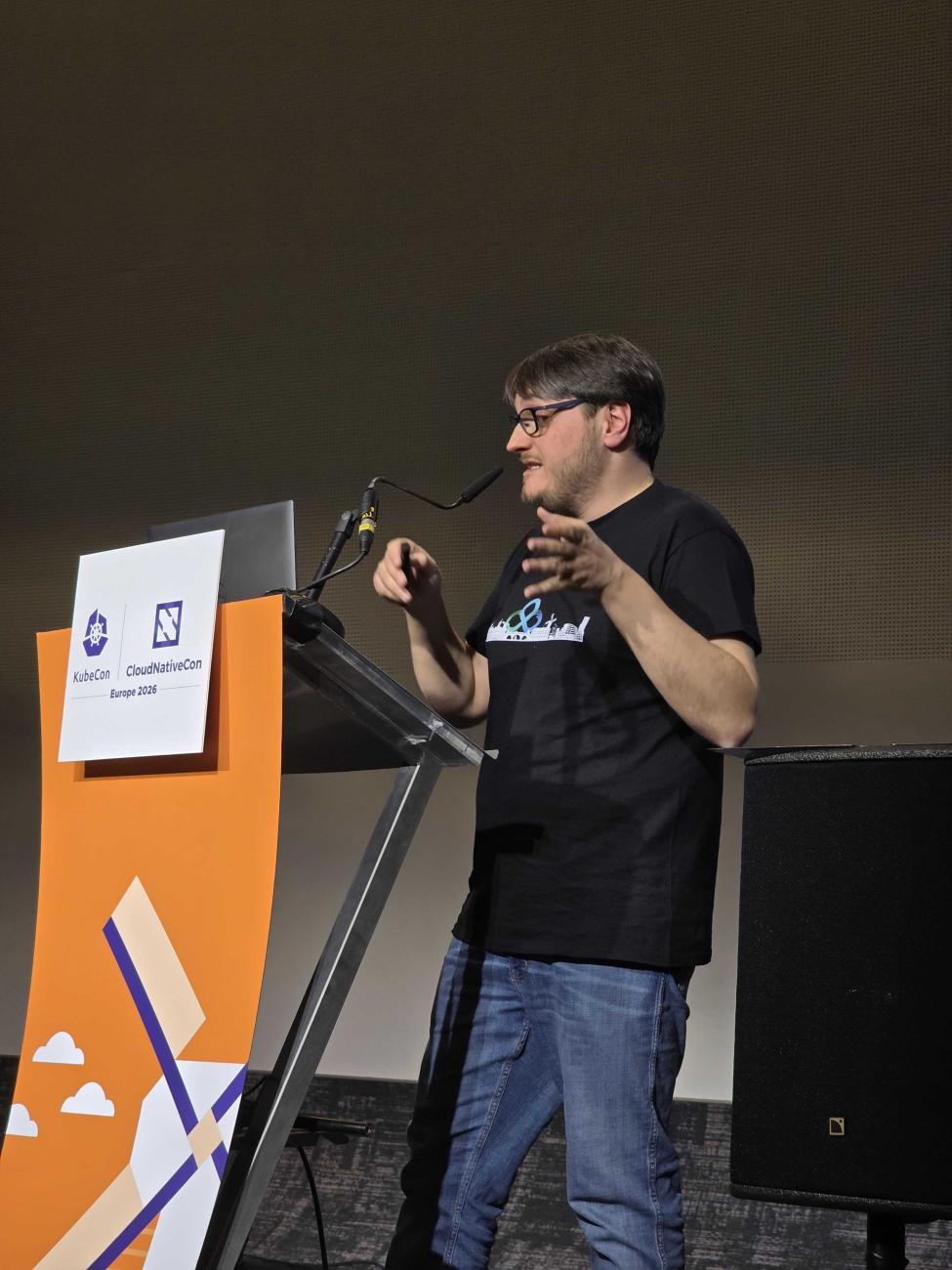 Gabriele Quaresima presenting