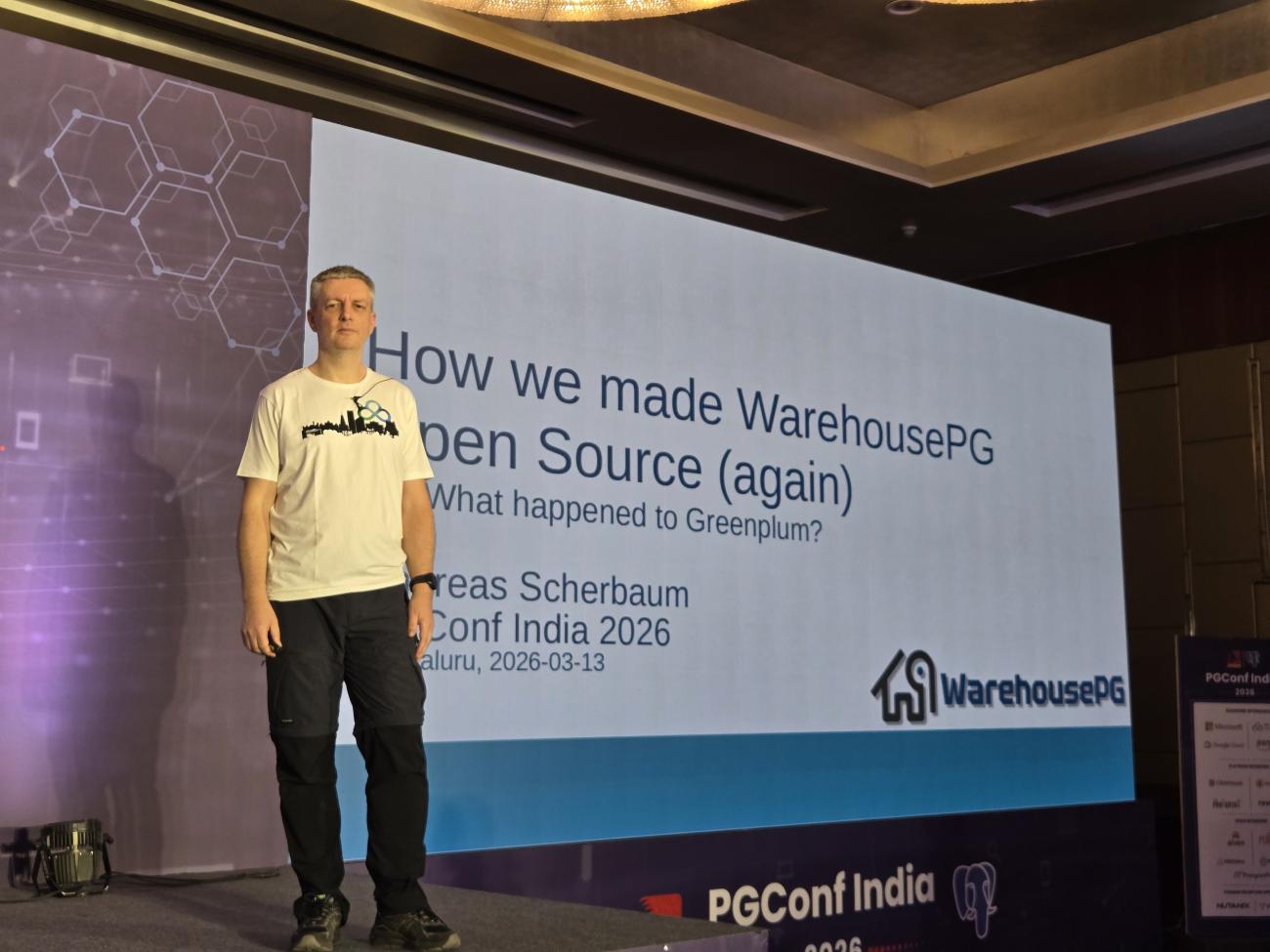 Andreas Scherbaum talks about How we made WarehousePG Open Source (again)