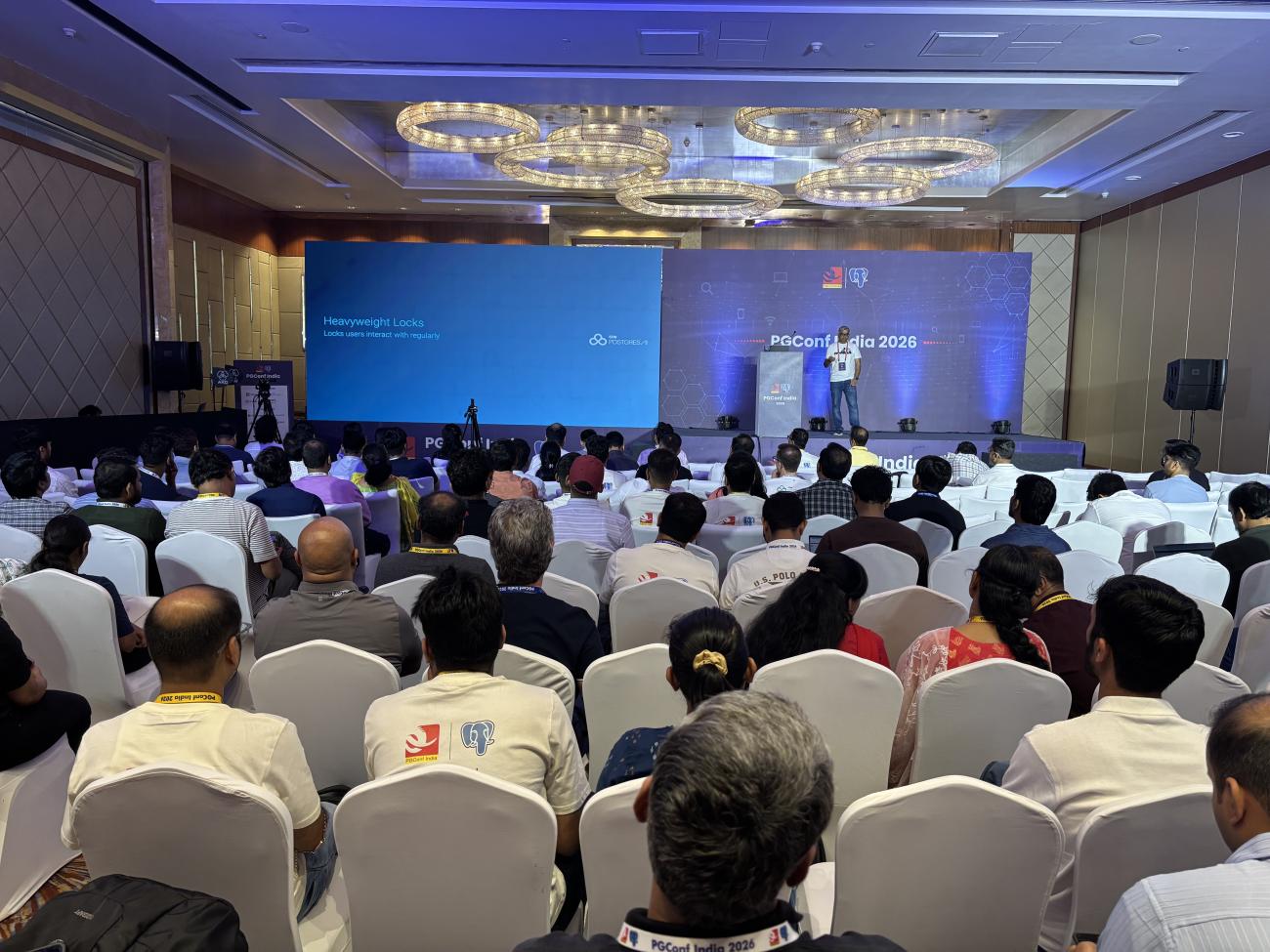 Full house as Pavan Deolasee talks about Understanding Locking and Concurrency in PostgreSQL-
