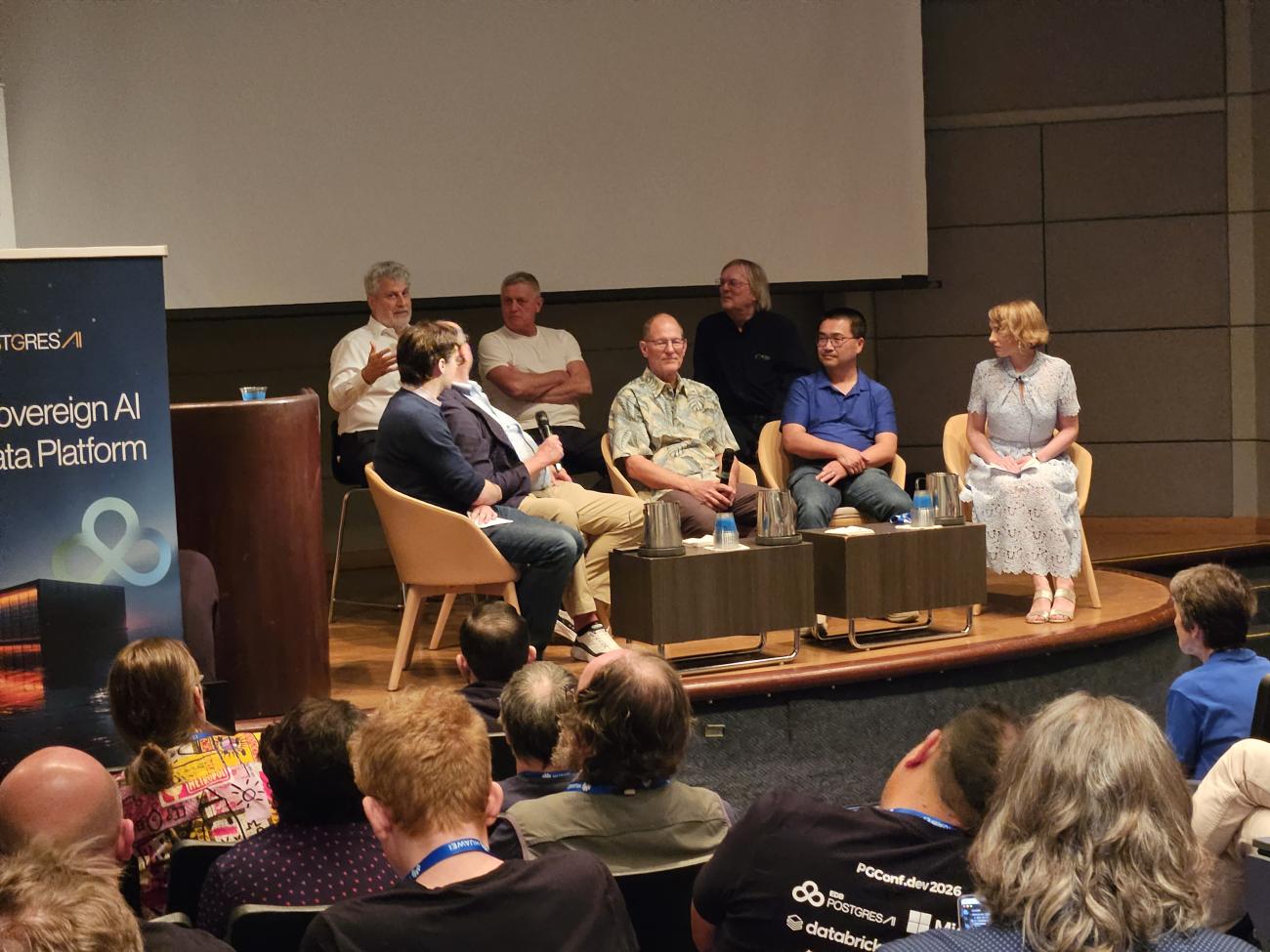 Bruce Momjian and Vadim Mikheev join an allstar panel for a "30 Years of PostgreSQL Retrospective"