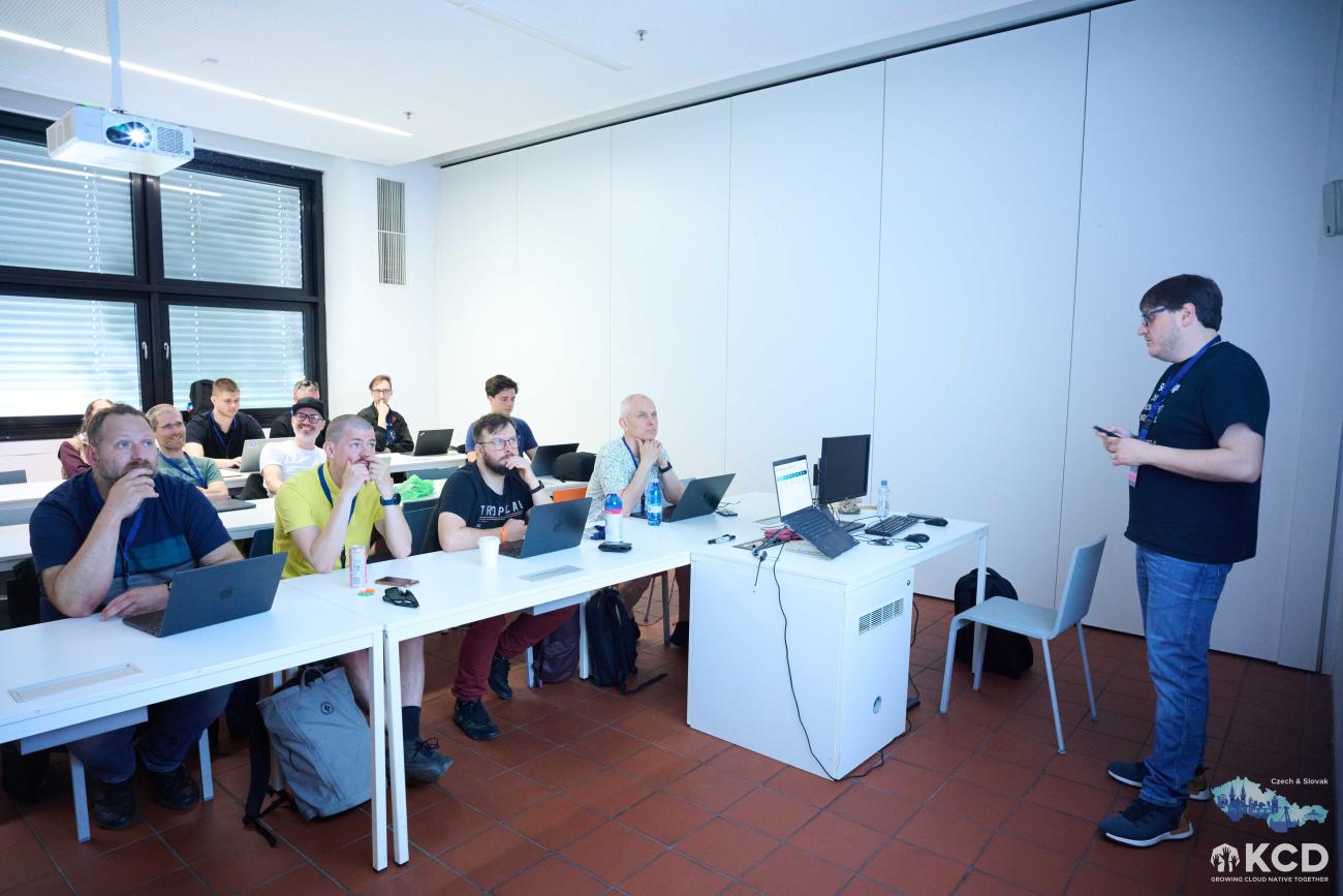 Gabriele Quaresima running his KCD Czech & Slovak workshop