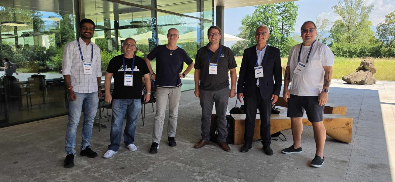 Group photo at Swiss PGDay