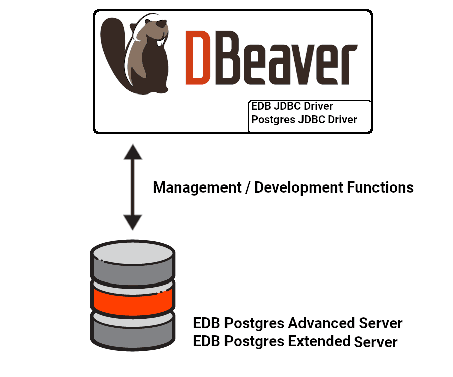 DBeaver Usage diagram 